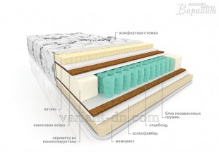 Матрас ортопедический Атлант Дуаль