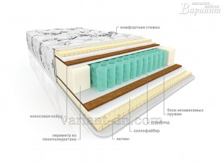 Матрас Комфорт Лаурель Матрас Комфорт Лаурель